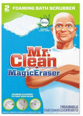 Mr. Clean PAG27141 Magic Eraser Bathroom Scrubber 2 per Box, White