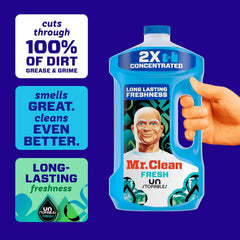 Mr. Clean 2X Concentrated Multi Surface Cleaner with Unstopables Fresh Scent 99 fl oz
